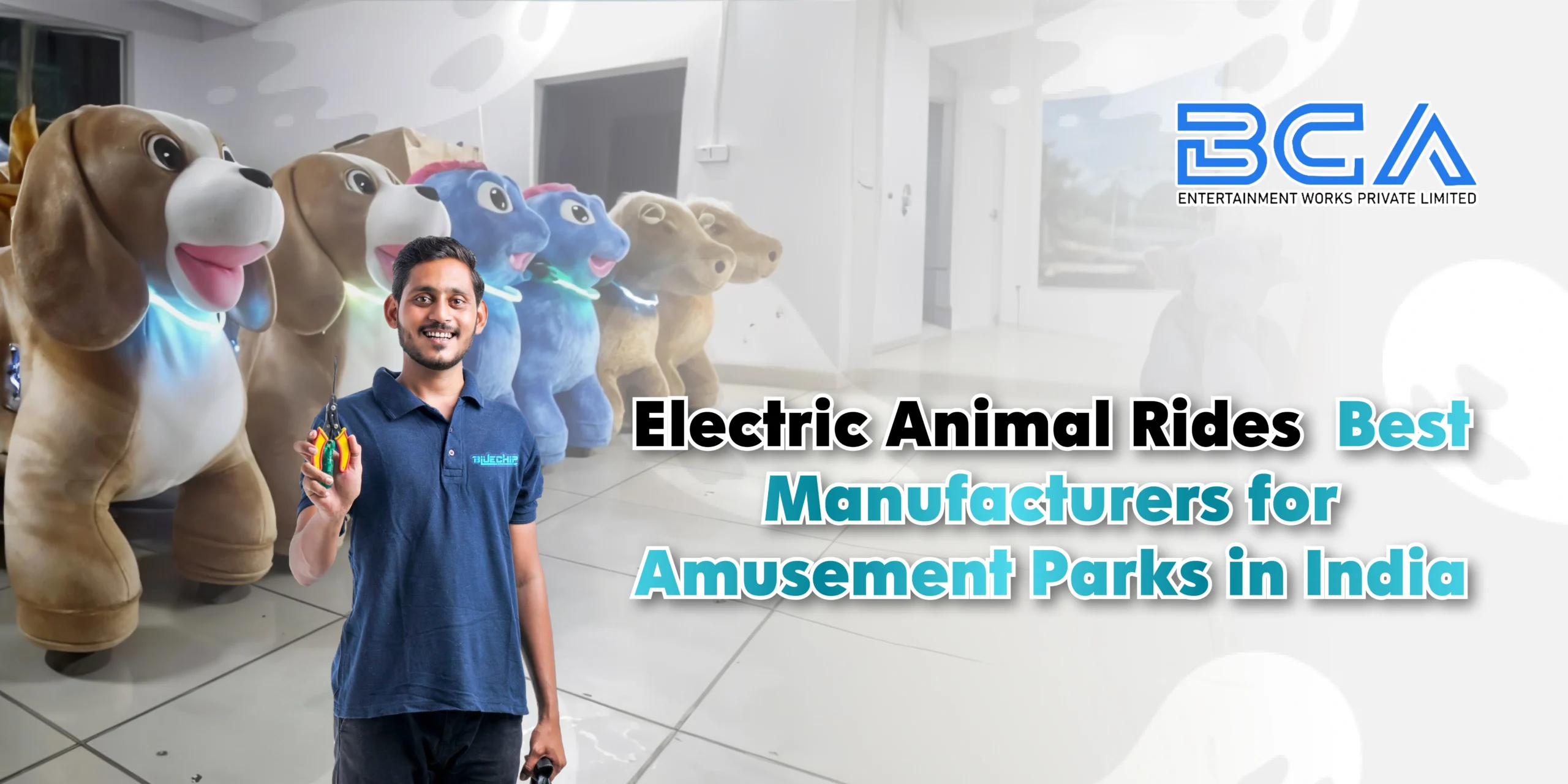 Electric Animal Rides  Best Manufacturers for Amusement Parks in India